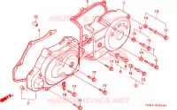 COPERTURA LATO SINISTRO per Honda 50 DIO 1999