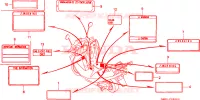 ETICHETTA CAUZIONE per Honda 50 DIO 1999