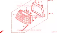 FANALE per Honda 50 DIO 1999