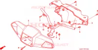 MANIGLIA STERZO/ COPERTURA MANIGLIA(1) per Honda 50 DIO 1999
