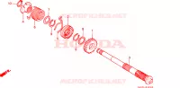 ASSE AVVIATORE A TIRO per Honda DAX 70 1994