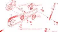 CATENA CAMMA/TENSIONE per Honda DAX 70 1994