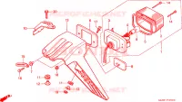 LUCE CODA per Honda DAX 70 1994
