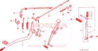 PEDALE per Honda DAX 70 1994
