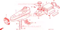 SERBATOIO COMBUSTIBILE per Honda DAX 70 1994