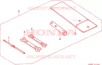 UTENSILI per Honda DAX 70 1994
