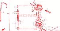 CARBURATORE per Honda NSR 75 1992
