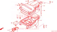 FILTRO ARIA per Honda NSR 75 1992