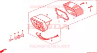 LUCE CODA per Honda NSR 75 1992