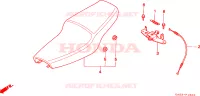SEDILE per Honda NSR 75 1992