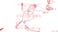 SERBATOIO OLIO per Honda NSR 75 1992