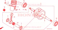 ALBERO A GOMITI/PISTONE per Honda BALI 50 1995