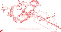 CORPO TELAIO per Honda BALI 50 1995