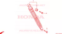 CUSCINO POSTERIORE per Honda BALI 50 1995