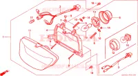 FANALE per Honda BALI 50 1995