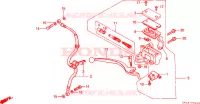 FRENO ANTERIORE CILINDRO MAESTRO per Honda BALI 50 1995