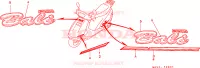 MARCHIO(2) per Honda BALI 50 1995