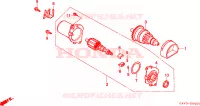 MOTORE AVVIAMENTO per Honda BALI 50 1995