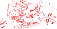 TACHIMETRO per Honda BALI 50 1995