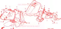 COPERTURA ANTERIORE per Honda BALI 50 1998