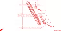 CUSCINO POSTERIORE per Honda BALI 50 1998