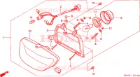 FANALE per Honda BALI 50 1998