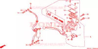 FRENO ANTERIORE CILINDRO MAESTRO per Honda BALI 50 1998