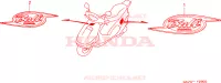 MARCHIO per Honda BALI 50 1998