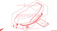 SEDILE per Honda BALI 50 1998