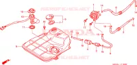SERBATOIO COMBUSTIBILE per Honda BALI 50 1998