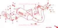 SMORZATORE SCARICO per Honda BALI 50 1998