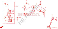 PEDALE per Honda CR 85 R 2005