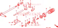 CILINDRO CAMBIO per Honda CR 80 R BIG WHEEL 2000