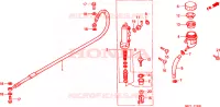 CILINDRO MAESTRO FRENO per Honda CR 80 R BIG WHEEL 2000