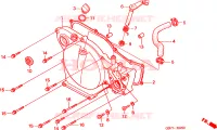 COPERTURA CASSA MANOVELLA per Honda CR 80 R BIG WHEEL 2000