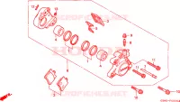 CALIBRO FRENO ANTERIORE per Honda SFX 50 1995