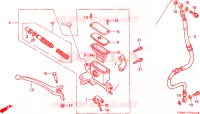 CILINDRO MAESTRO FRENO per Honda SFX 50 1995
