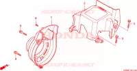 COPERTURA VENTILATORE/PROTEZIONE ANTITERMICA per Honda SFX 50 1995