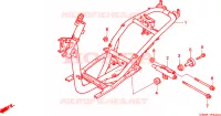CORPO TELAIO per Honda SFX 50 1995