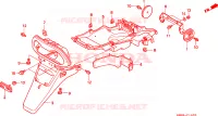 PARAFANGO POSTERIORE per Honda SFX 50 1995