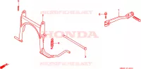 PIEDE D'APPOGGIO/BRACCIO AVVIATORE A TIRO per Honda SFX 50 1995
