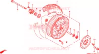 RUOTA ANTERIORE per Honda SFX 50 1995