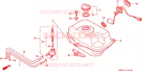 SERBATOIO COMBUSTIBILE per Honda SFX 50 1995