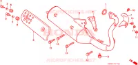 SMORZATORE SCARICO per Honda SFX 50 1995