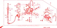 CARBURATORE per Honda SFX 50 1998