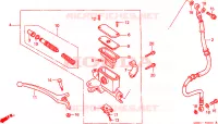 CILINDRO MAESTRO FRENO(1) per Honda SFX 50 1997