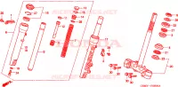 FORCELLA ANTERIORE/GAMBA STERZO per Honda SFX 50 1998