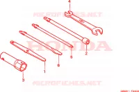 UTENSILI per Honda SFX 50 1998