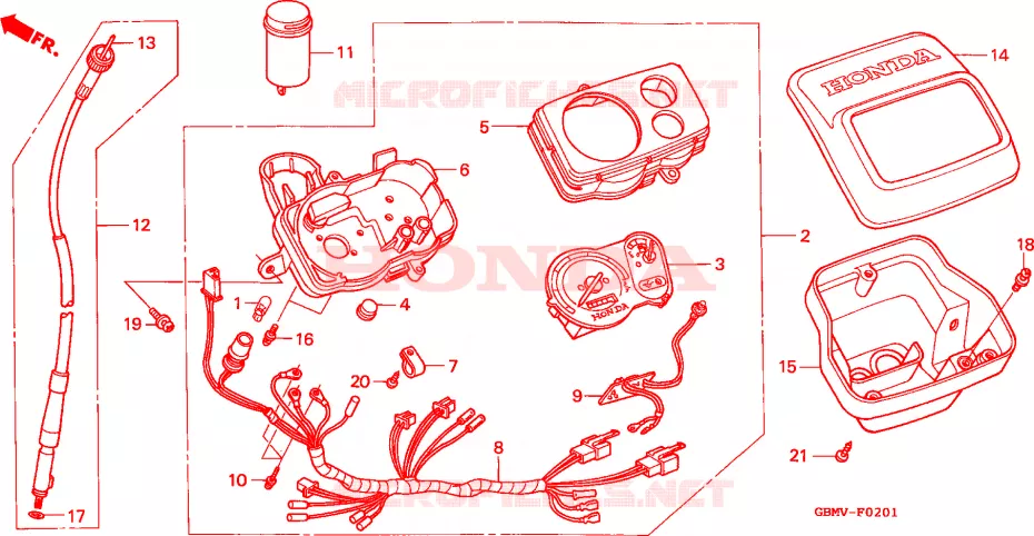 INDICATORE(2) Honda SCOOTER 50 SFX 1998  SFX50MMW