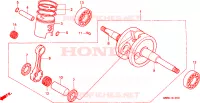 ALBERO A GOMITI/PISTONE per Honda SFX 50 1999